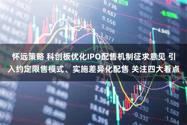 怀远策略 科创板优化IPO配售机制征求意见 引入约定限售模式、实施差异化配售 关注四大看点