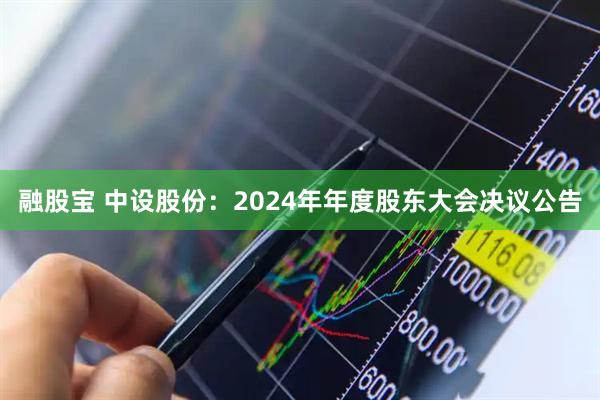 融股宝 中设股份：2024年年度股东大会决议公告